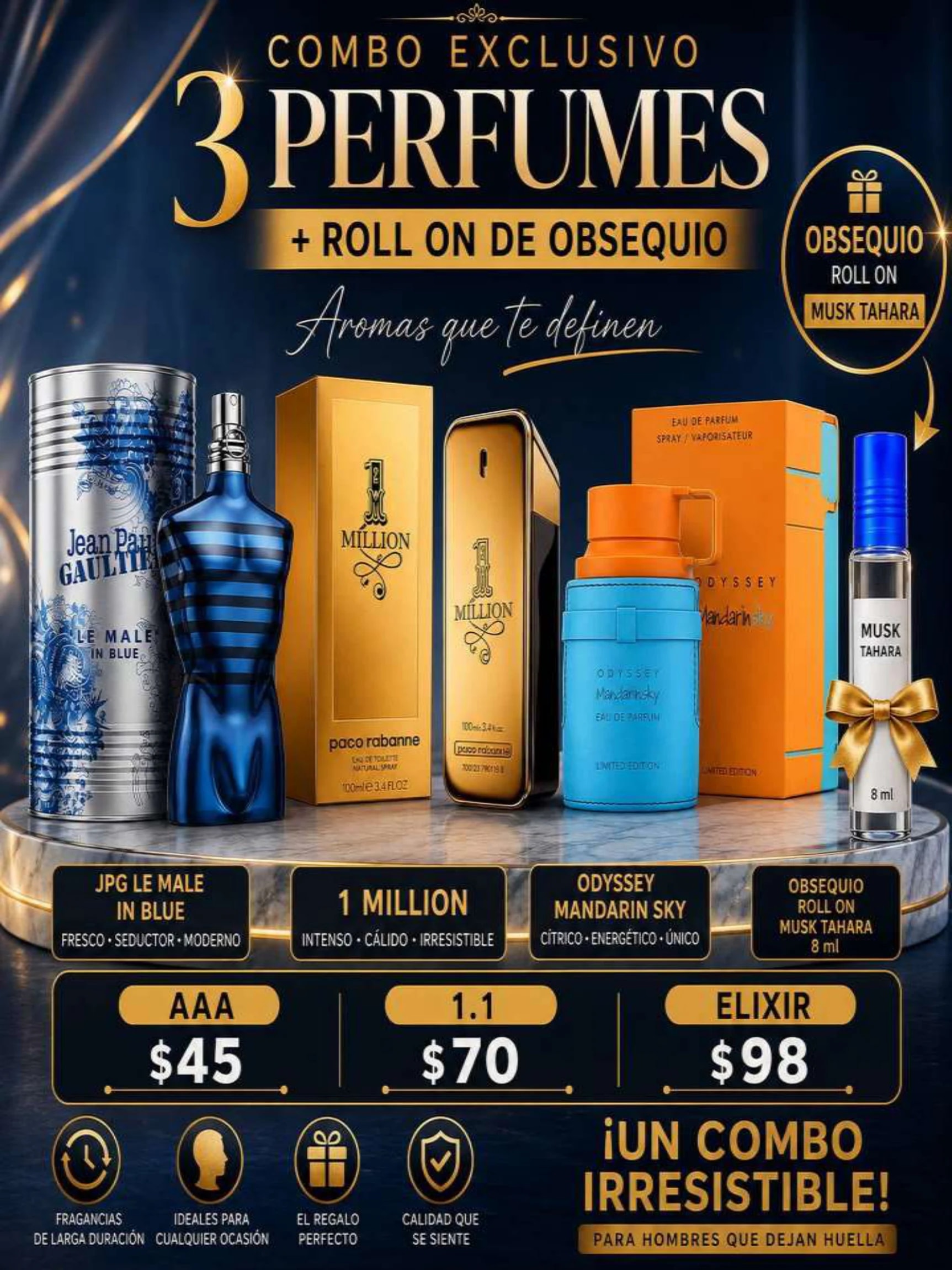 Combo exclusivo